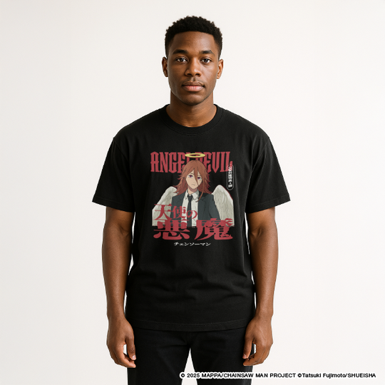 Character T-shirt Angel Devil
