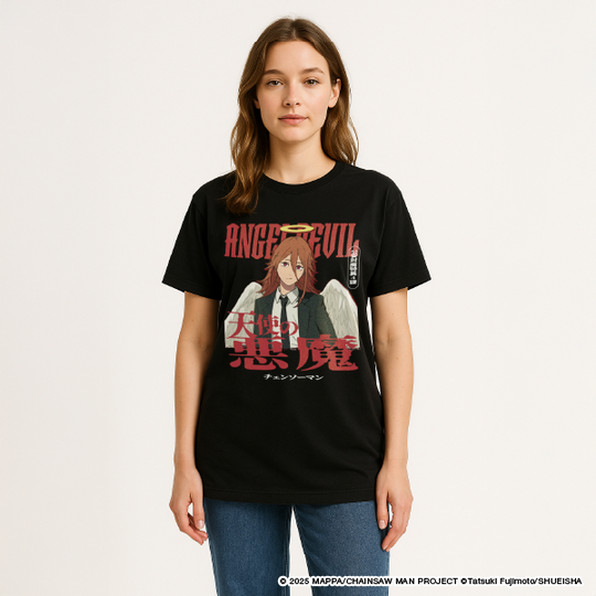 Character T-shirt Angel Devil