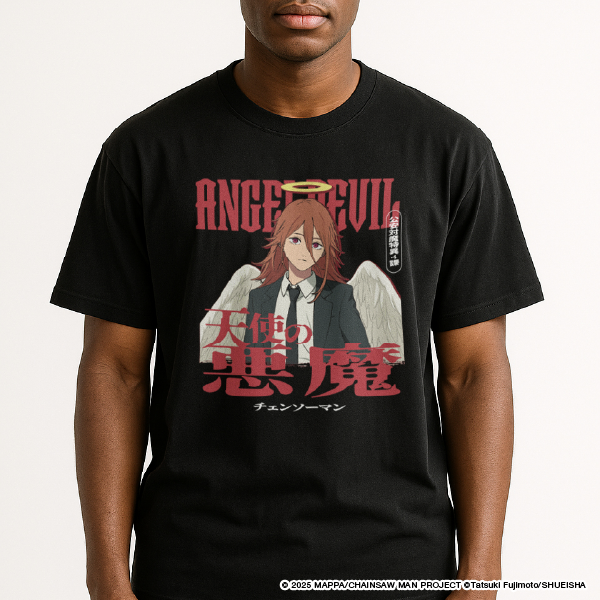 Character T-shirt Angel Devil