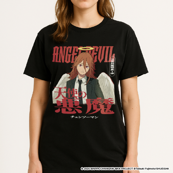 Character T-shirt Angel Devil