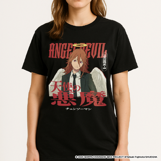 Character T-shirt Angel Devil