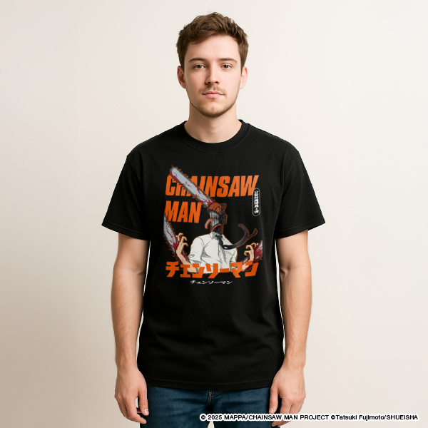 Character T-shirt Chainsaw Man