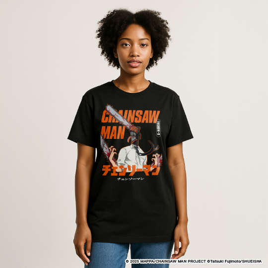 Character T-shirt Chainsaw Man
