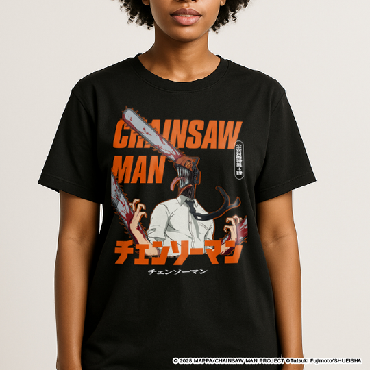 Character T-shirt Chainsaw Man