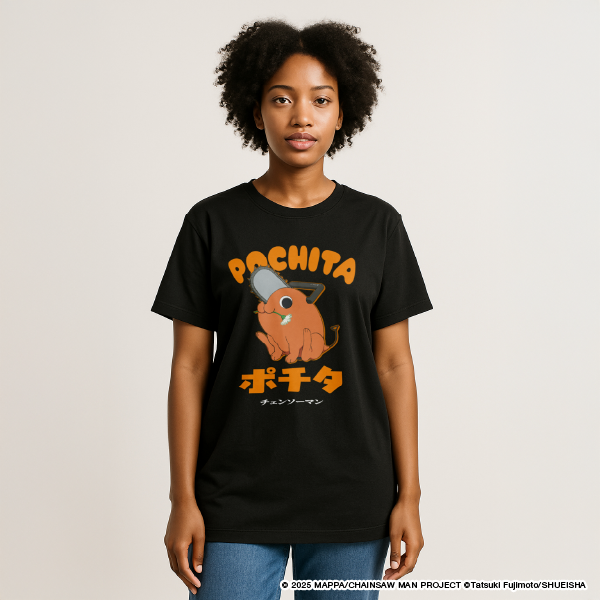 Character T-shirt Pochita