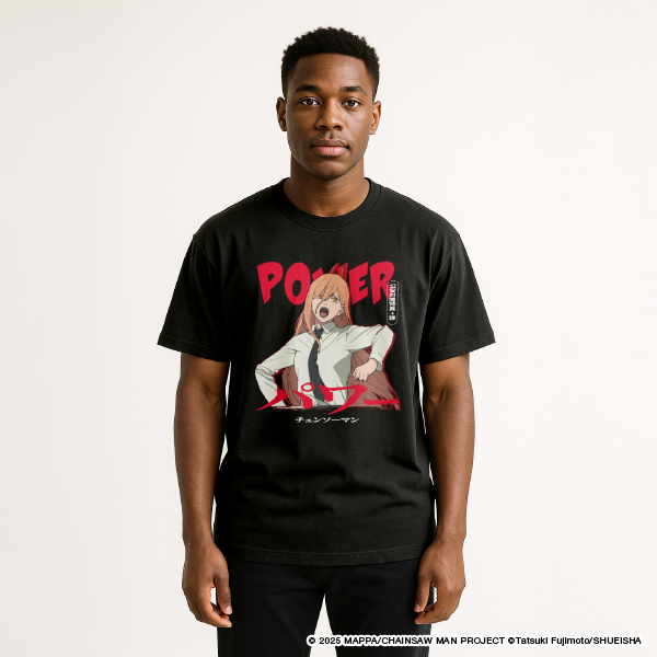 Character T-shirt Power