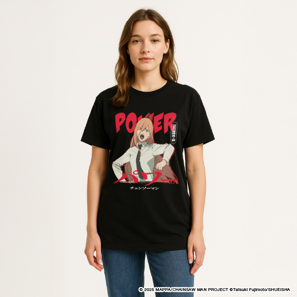 Character T-shirt Power