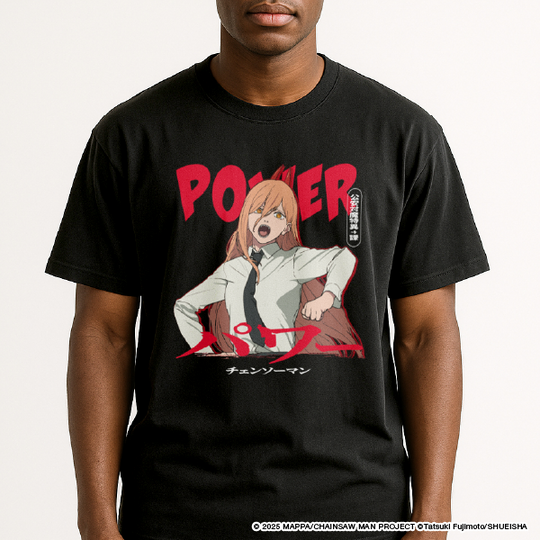 Character T-shirt Power
