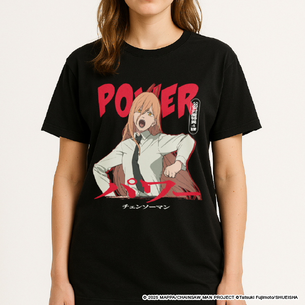 Character T-shirt Power