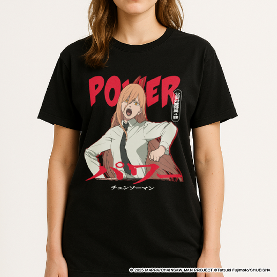 Character T-shirt Power