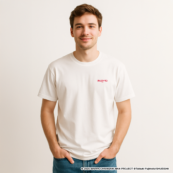 Back Print T-Shirt Chainsaw Man