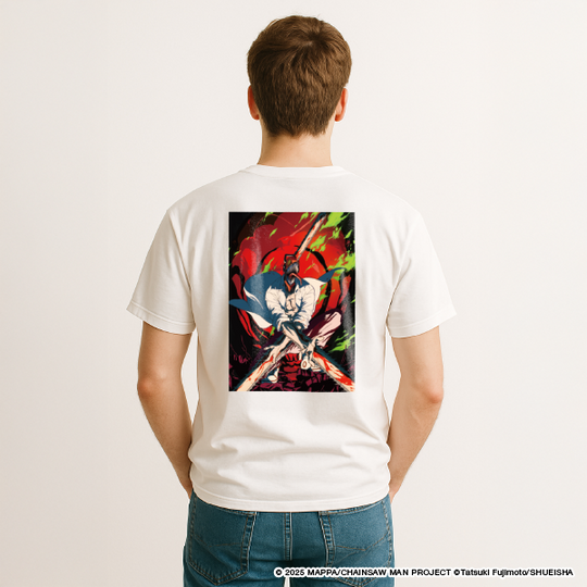 Back Print T-Shirt Chainsaw Man