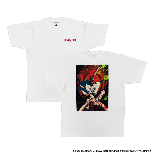 Back Print T-Shirt Chainsaw Man